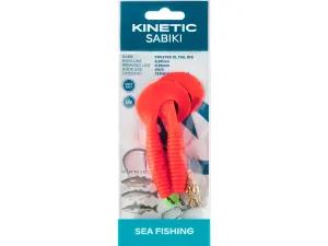 Kinetic Twister Tail Rig 8/0 0.8mm Red